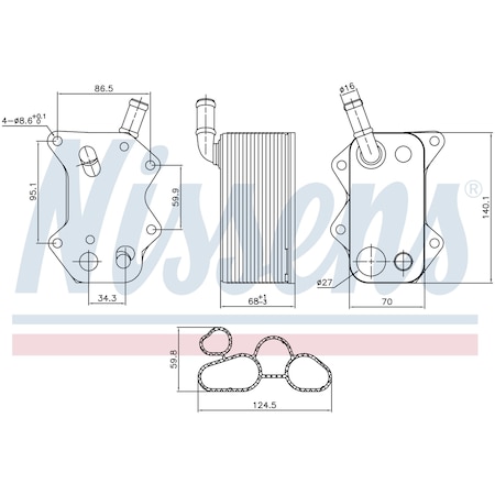 Oil Cooler,90660